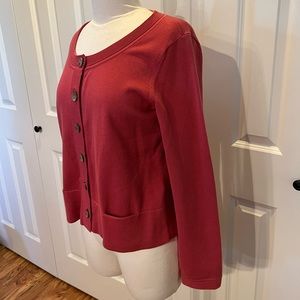Jjill XS cardigan with pockets and buttons